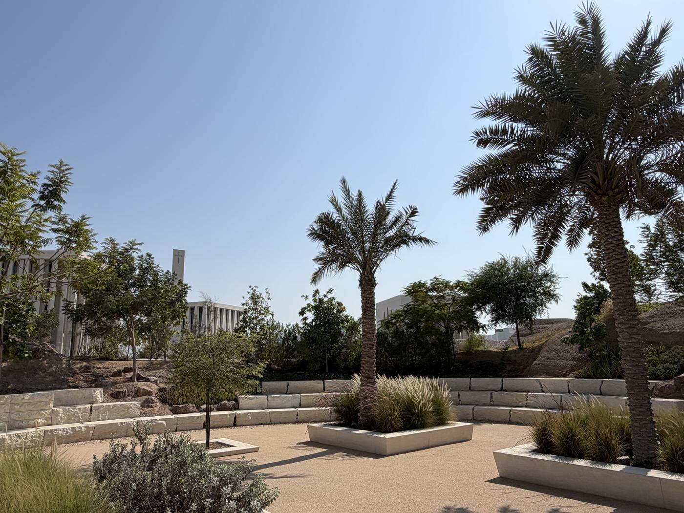 Gartenanlage beim Museum